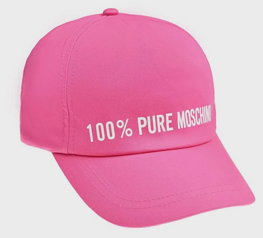 Moschino gorra para niña y teen rosa